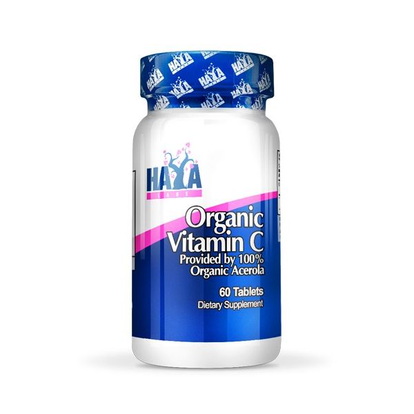 Organic vitamin c - 60 tablets