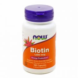Biotin 1000mcg - 100 caps