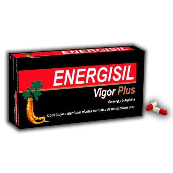 Energisil plus (ginseng + arginine) - 30 capsules