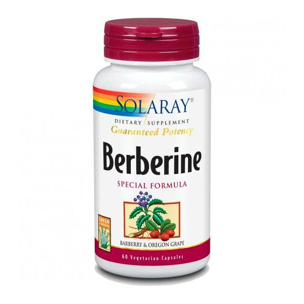 Berberine - 60 vegetarian capsules