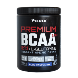 Premium bcaa zero 8:1:1 + l-glutamine - 500g