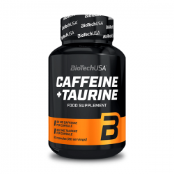 Caffeine + taurine - 60 caps