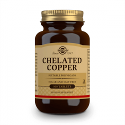 Chelated copper - 100 tablets