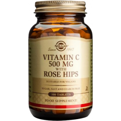 Vitamin c 500 + rosehips - 100 tabs