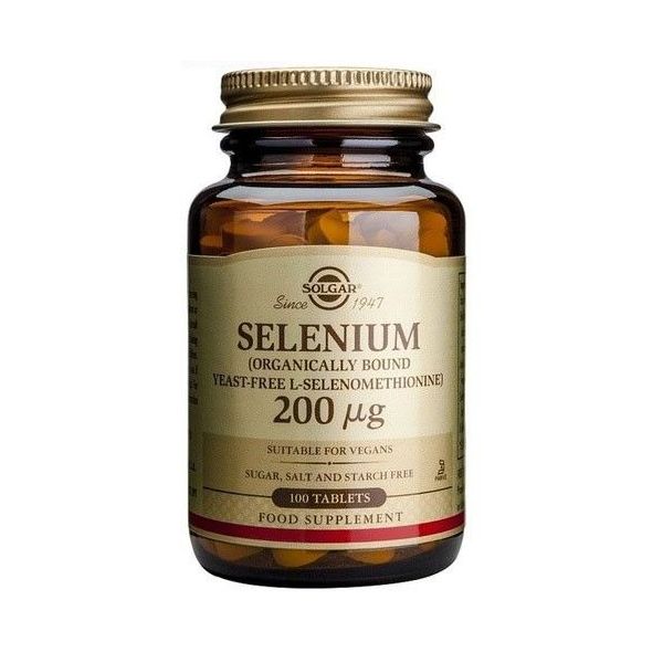 Selenium 200mcg - 100 tabs