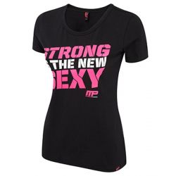 womens tshirt  crew strong sexy 
