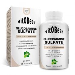 Sulfato de Glucosamina - 60 Cápsulas vegetales