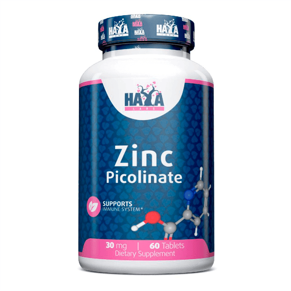 Picolinato de Zinc 30mg - 60 Tabletas