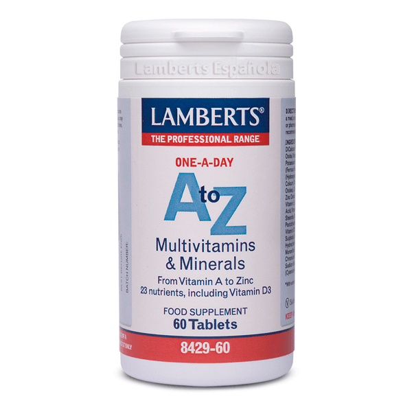 A-Z multivitamins and minerals - 60 comprimidos