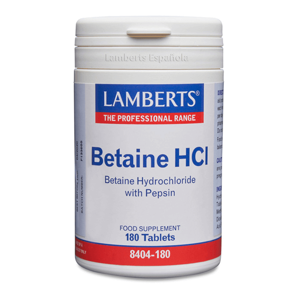 Betaine HCI with Pepsin - 180 Tabs