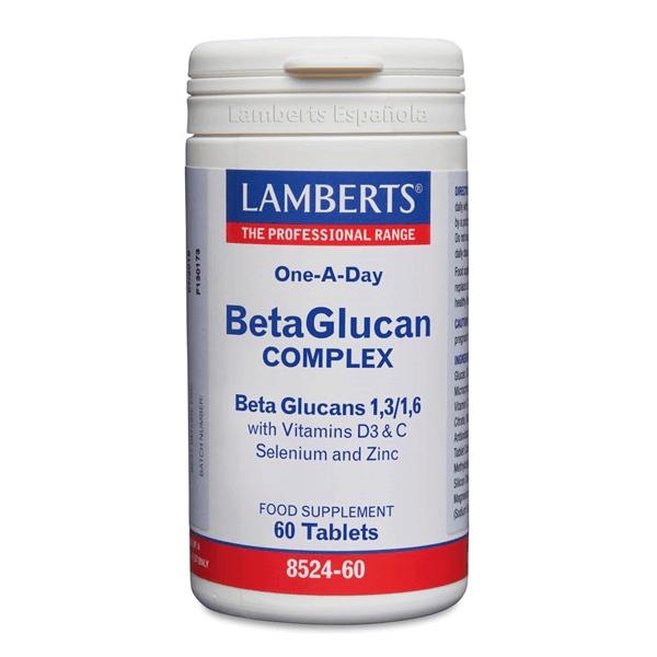 Complexo de Beta Glucanos - 60 comprimidos- Lamberts