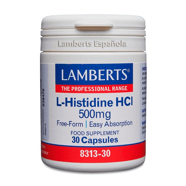L-histidine hci - 30 caps
