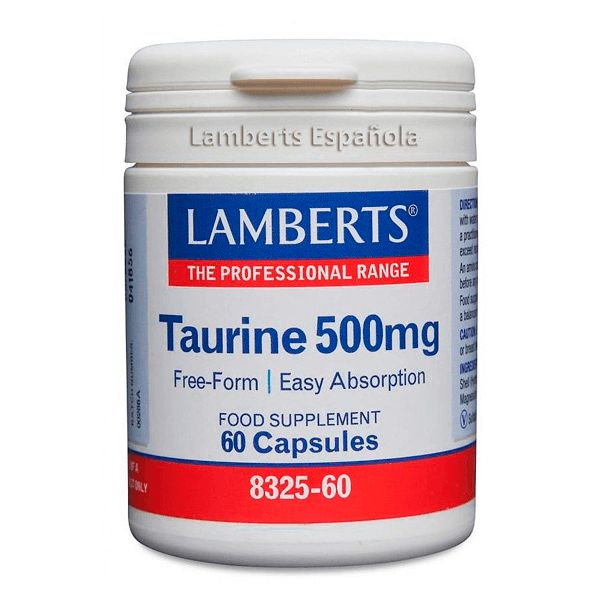 Taurina - 60 cápsulas- Lamberts