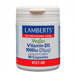 Vitamin d3 vegan 1000 iu - 90 cápsulas