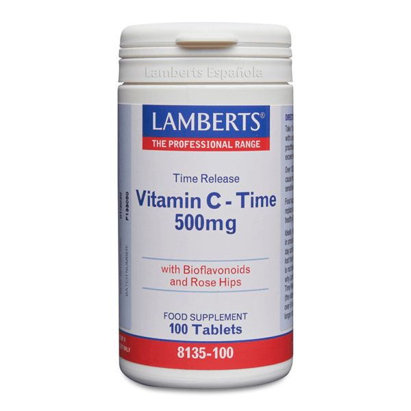 Vitamin c 500mg with bioflavonoids (sustained release) - 100 tabs