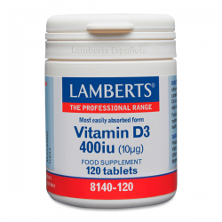 Vitamin D3 400IU - 120 Tabs