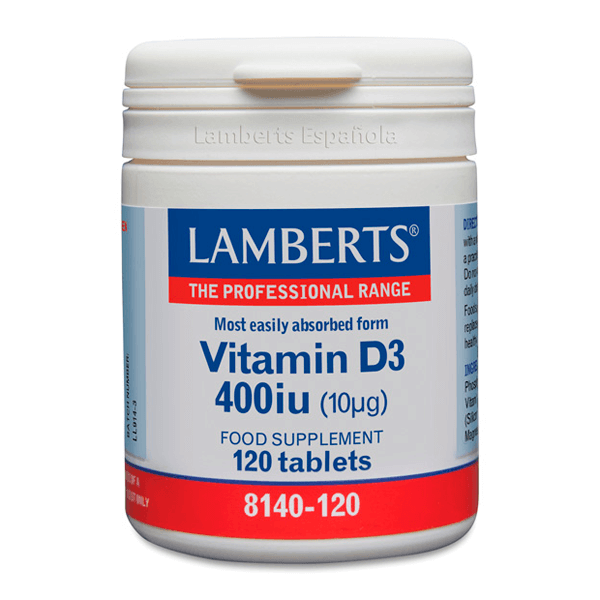 Vitamin D3 400IU - 120 Tabs
