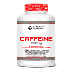 Cafeína 200mg - 100 Cápsulas