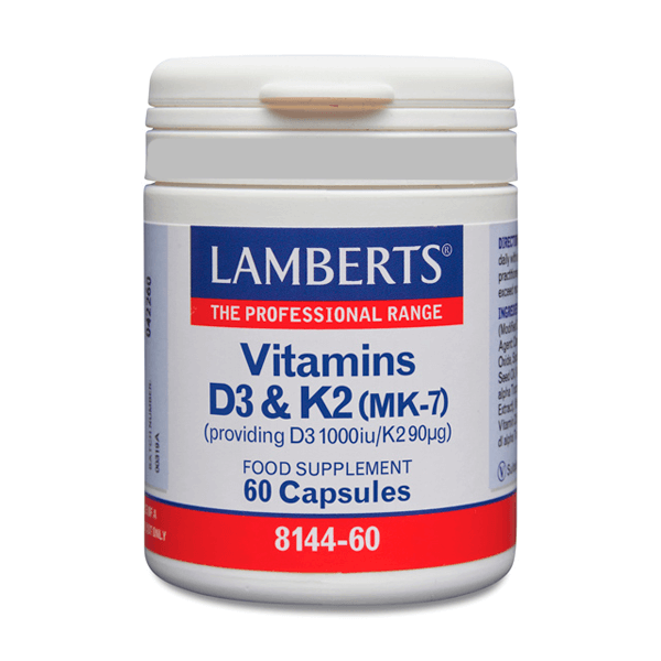 Vitamina D3 e K2  - 60 cápsulas