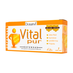 Vitalpur defenses pacote de 7 vials por Drasanvi suplemento da seção sistema imunológico