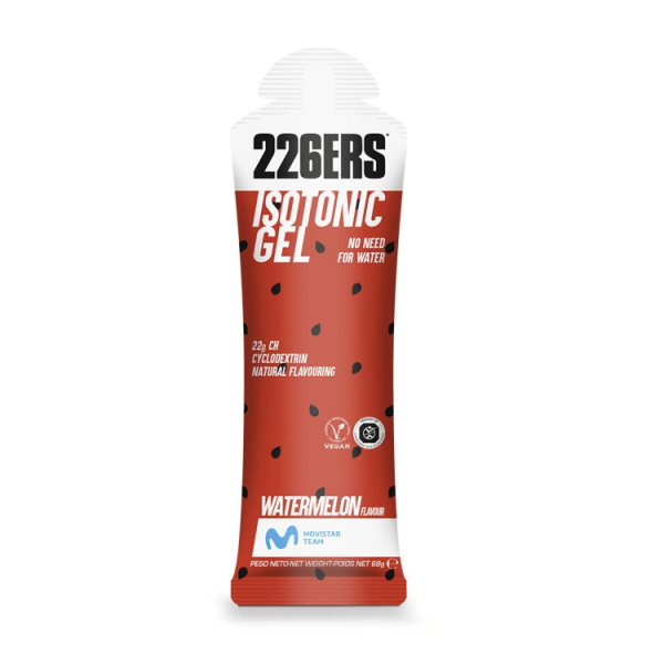 Isotonic gel pacote de 60ml do fabricante 226ERS suplemento de gels e barrinhas