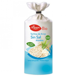 Rice pancakes without salt added Bio - 100 g