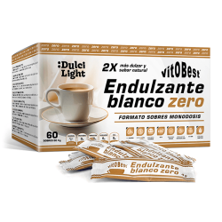 Zero white sweetener de 60x4g feito por VitoBest na categoria temperos e condimentos baixos em sódio