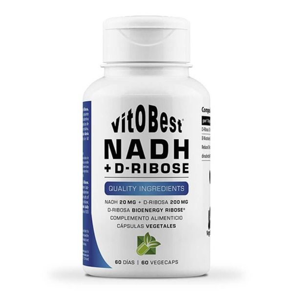 Nadh+d-ribose embalagem de 60 capsules na seção de cuidados gerais do fabricante VitoBest