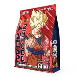 Whey protein dragon ball super limited edition goku pacote de 1.8kg - proteína de soro do fabricante LifePRO