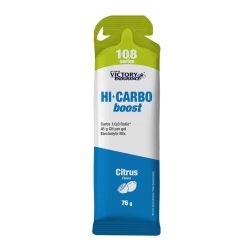 Hi carbo boost gel em 76g da marca Victory Endurance da seção gels e barrinhas
