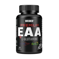 Premium eaa + glutamine apresentação de 180 capsules na categoria essenciais e hidrolizados da marca Weider