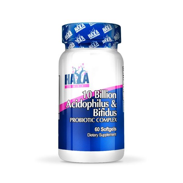 10 Billion Acidophilus & Bifidus Probiotic Complex - 60 caps