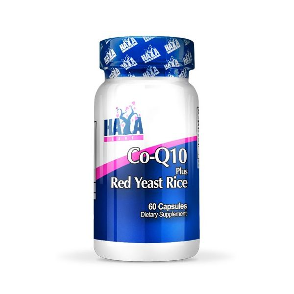 Co-q10 60mg and red yeast rice 500mg - 60 caps