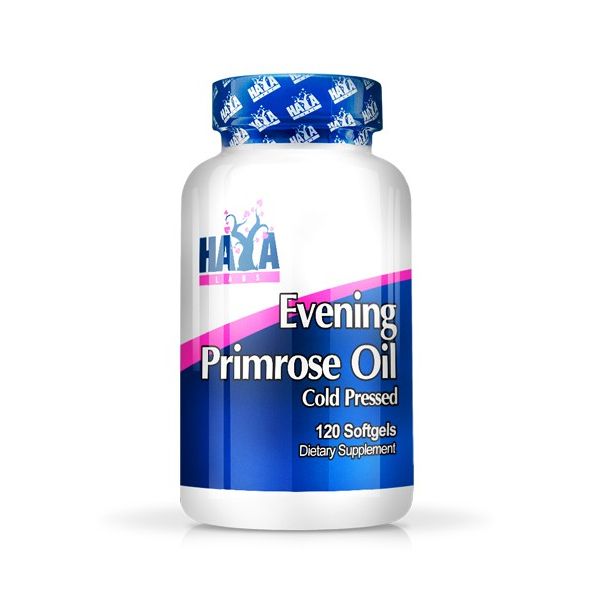 Evening primrose oil cold pressed 500mg - 120 softgels